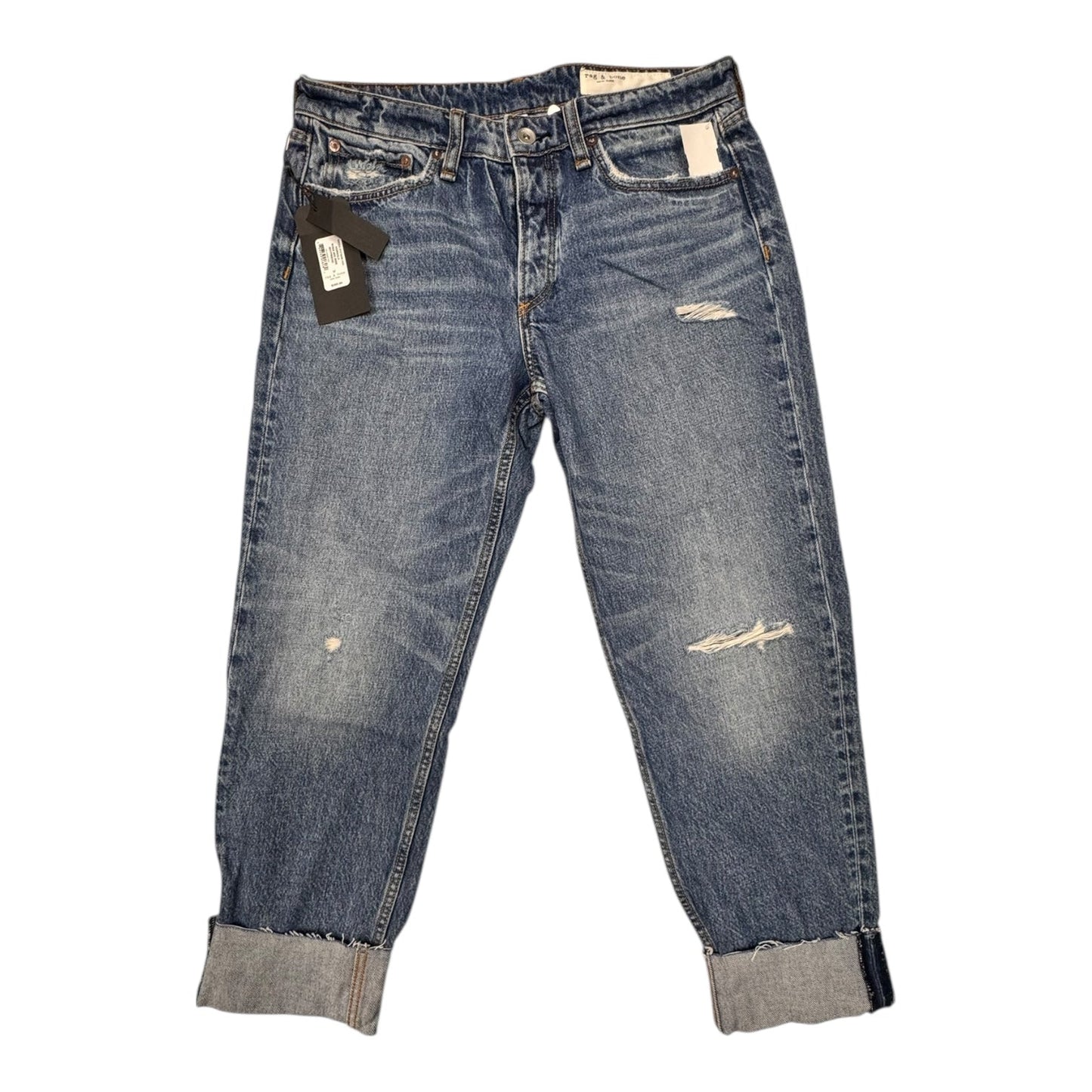 Jeans Designer By Rag And Bone In Blue, Size:4