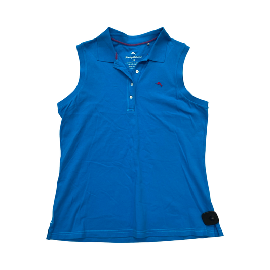 Top Sleeveless By Tommy Bahama In Blue, Size:L