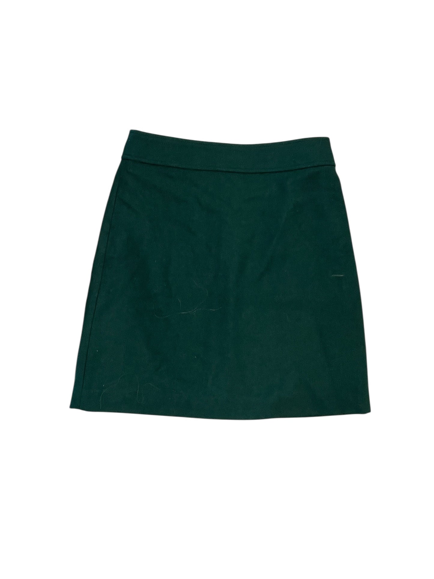 Skirt Mini & Short By J. Crew In Green, Size:Xs