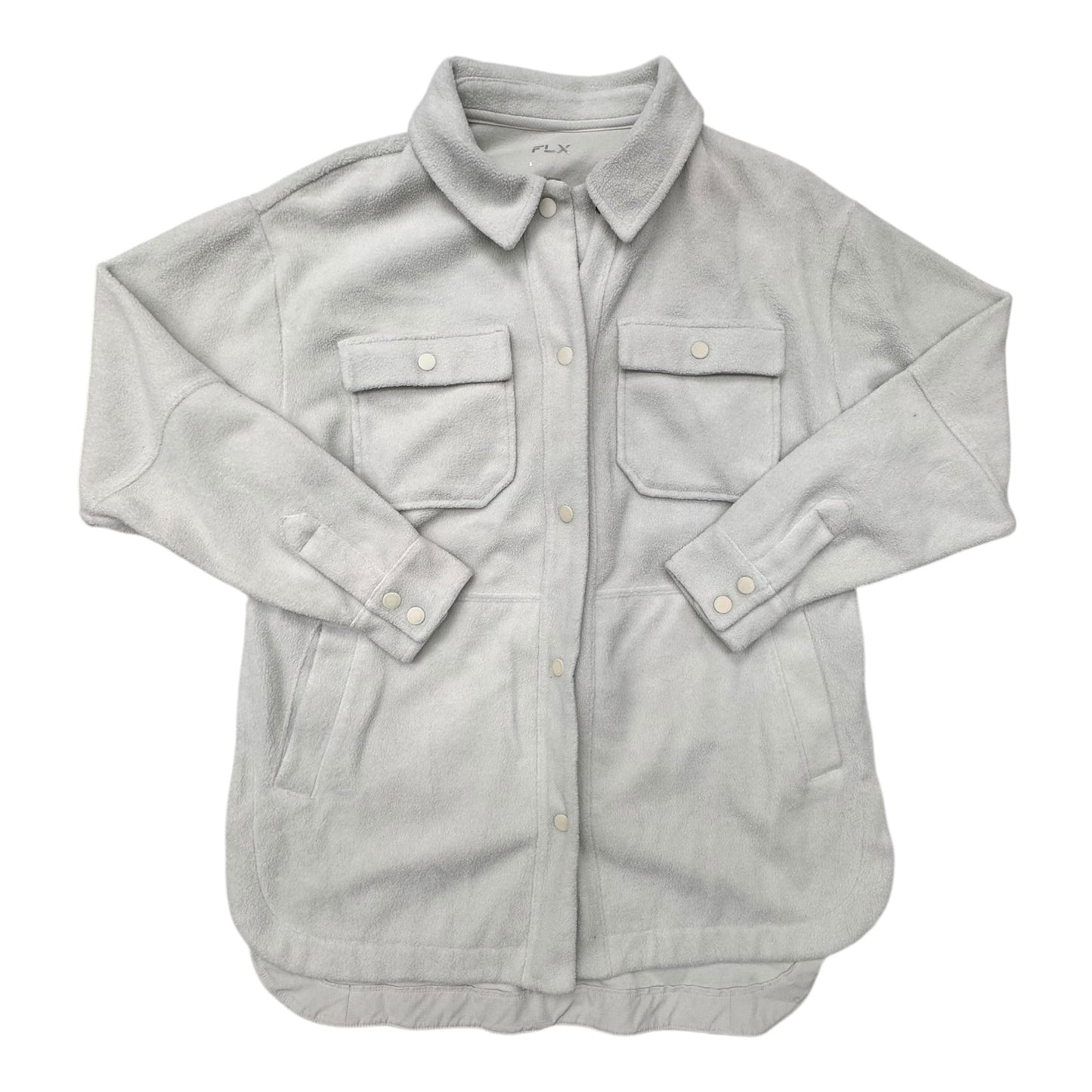 Jacket Shirt By Flx In Green, Size:Sp