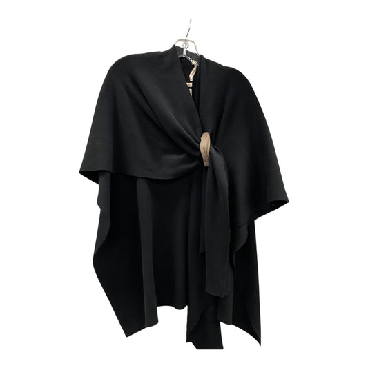 Poncho By Soft Surroundings In Black, Size:Osfm