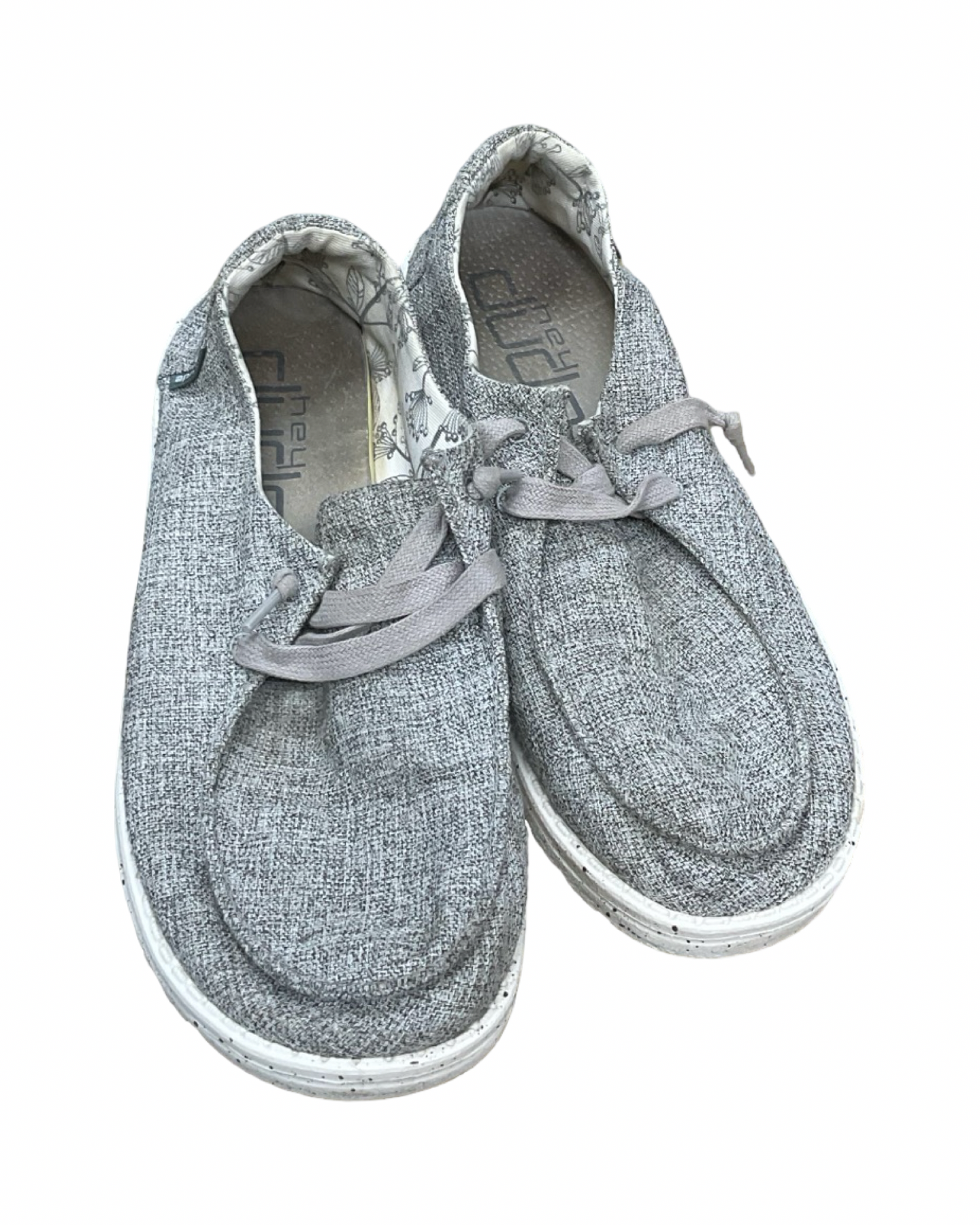 Shoes Sneakers By Hey Dude In Grey, Size:9