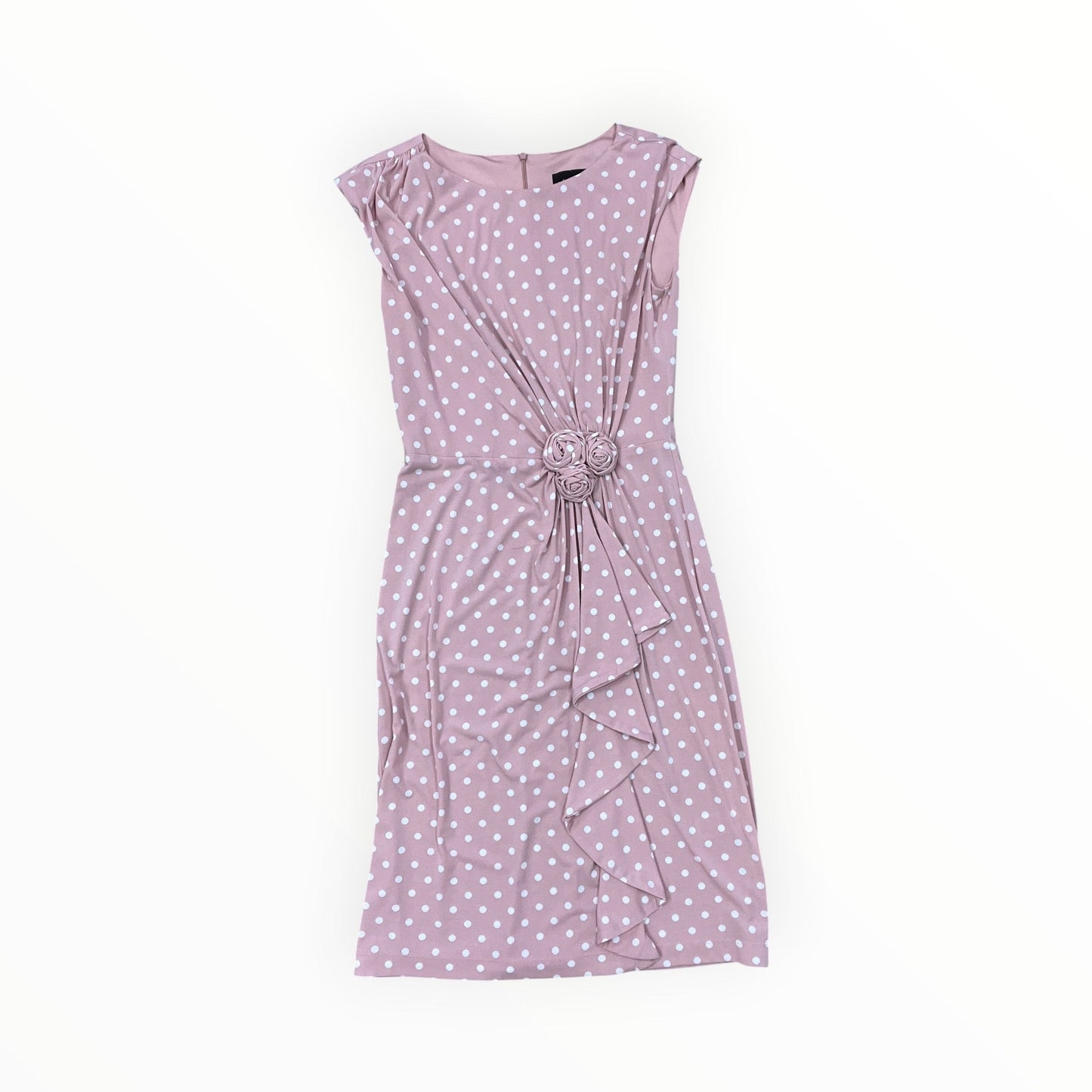 Dress Work By Connected Apparel In Pink & White, Size:S