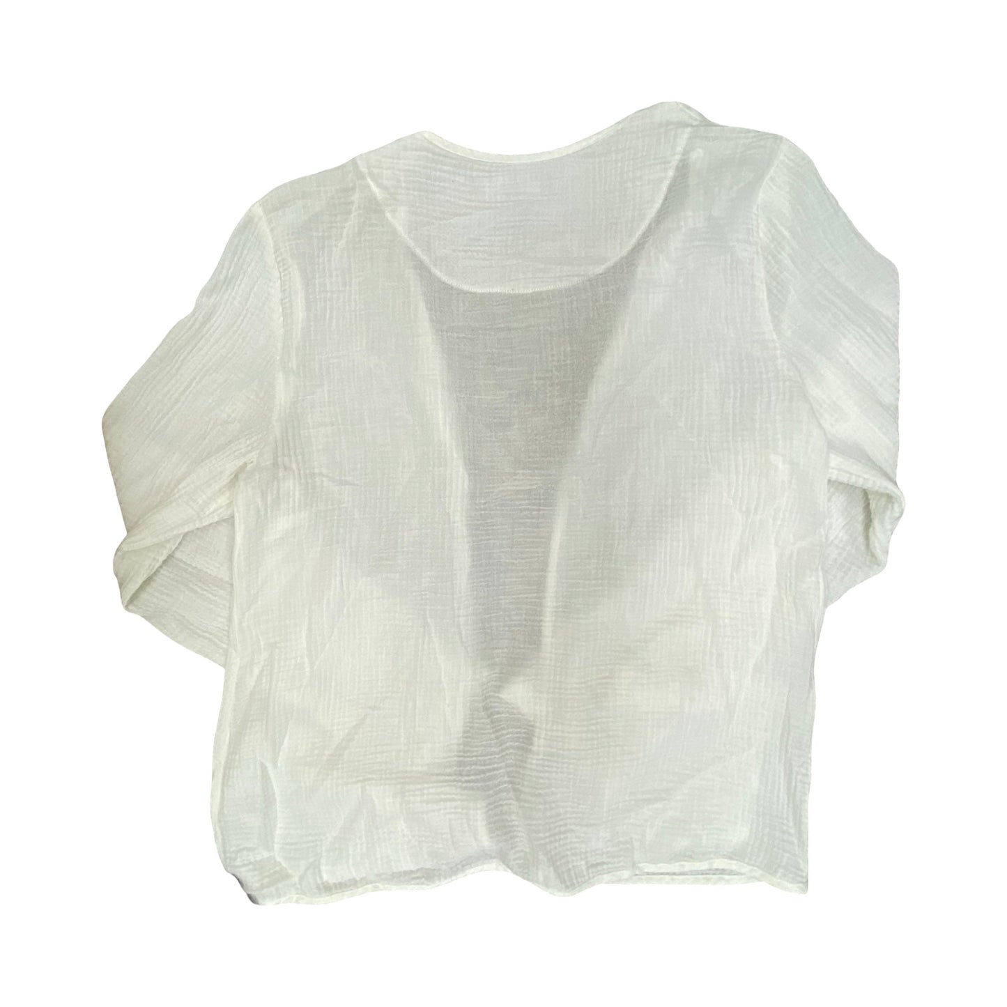 Cardigan By Ellen Tracy In White, Size:L