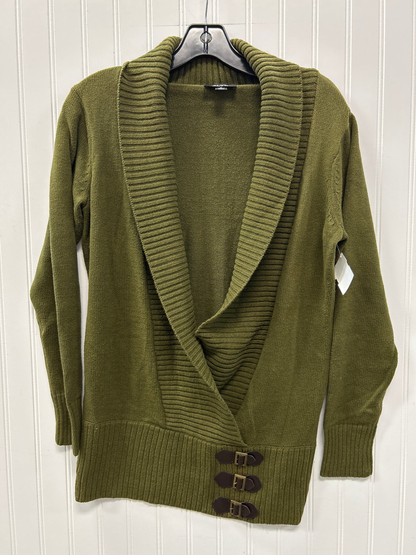 Sweater Cardigan By Alyx In Green, Size:M