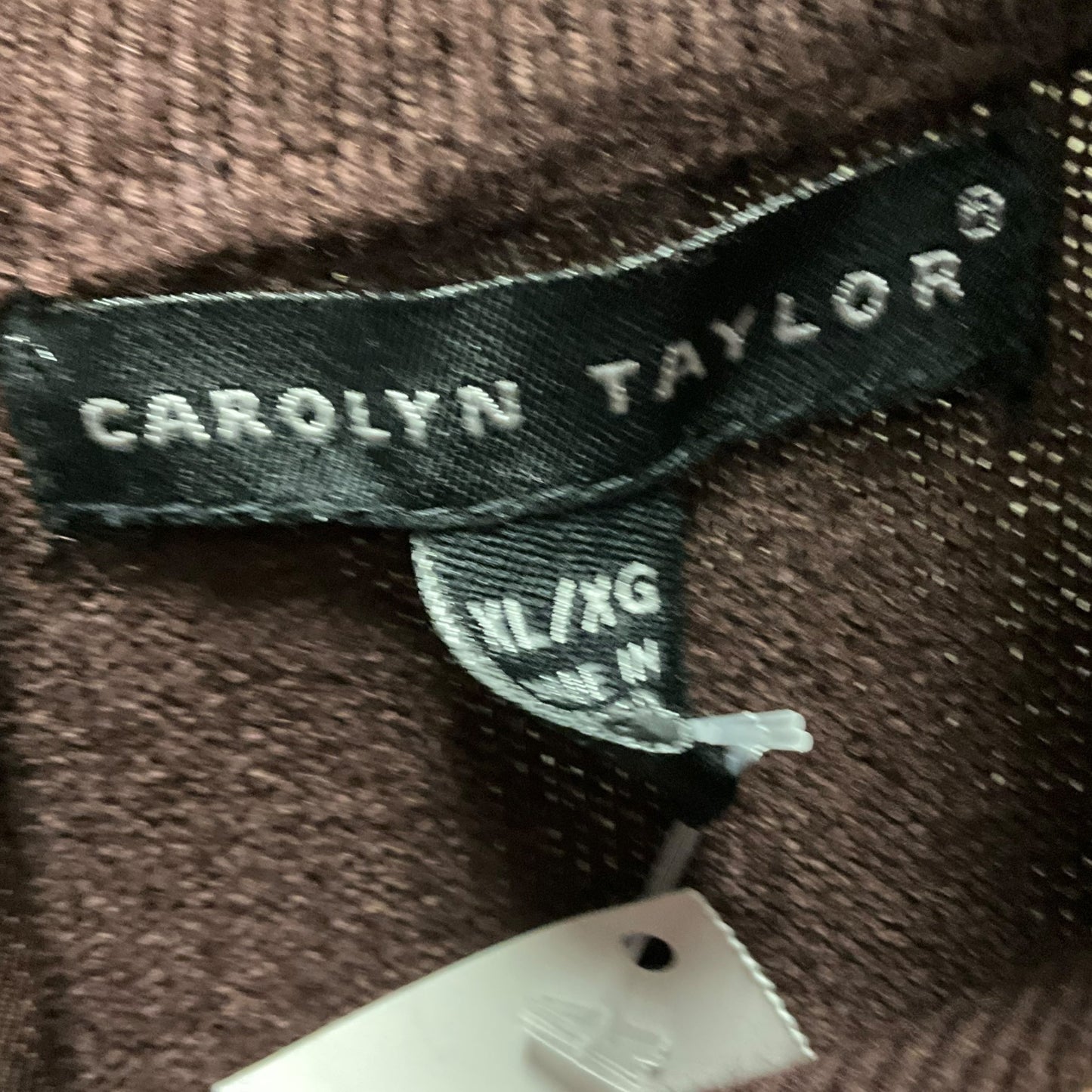 SWEATER by CAROLYN TAYLOR In BROWN, Size: XL