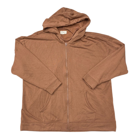 Athletic Fleece By Lou And Grey In Brown, Size:Xl