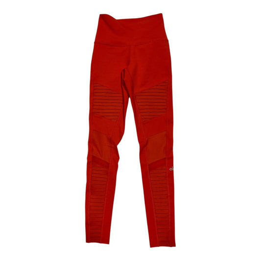 Athletic Leggings By Alo In Red, Size:Xs