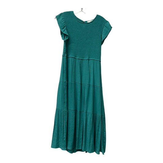 Dress Casual Maxi By Blu Pepper In Green, Size:L