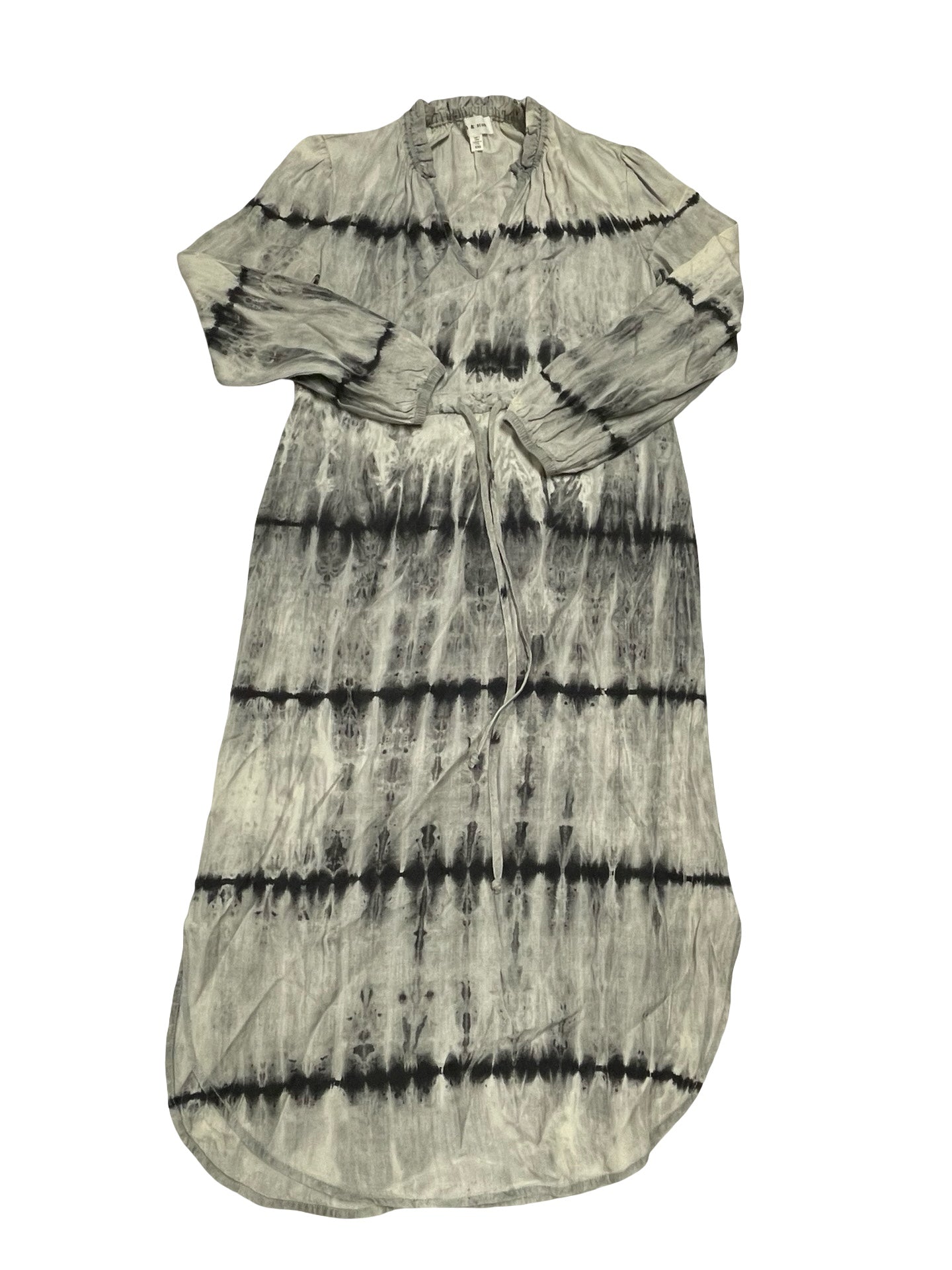 Dress Casual Midi By Cloth & Stone In Black & Grey, Size:Xxs