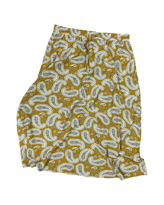 Skirt Maxi By Clothes Mentor In Yellow, Size:Xl