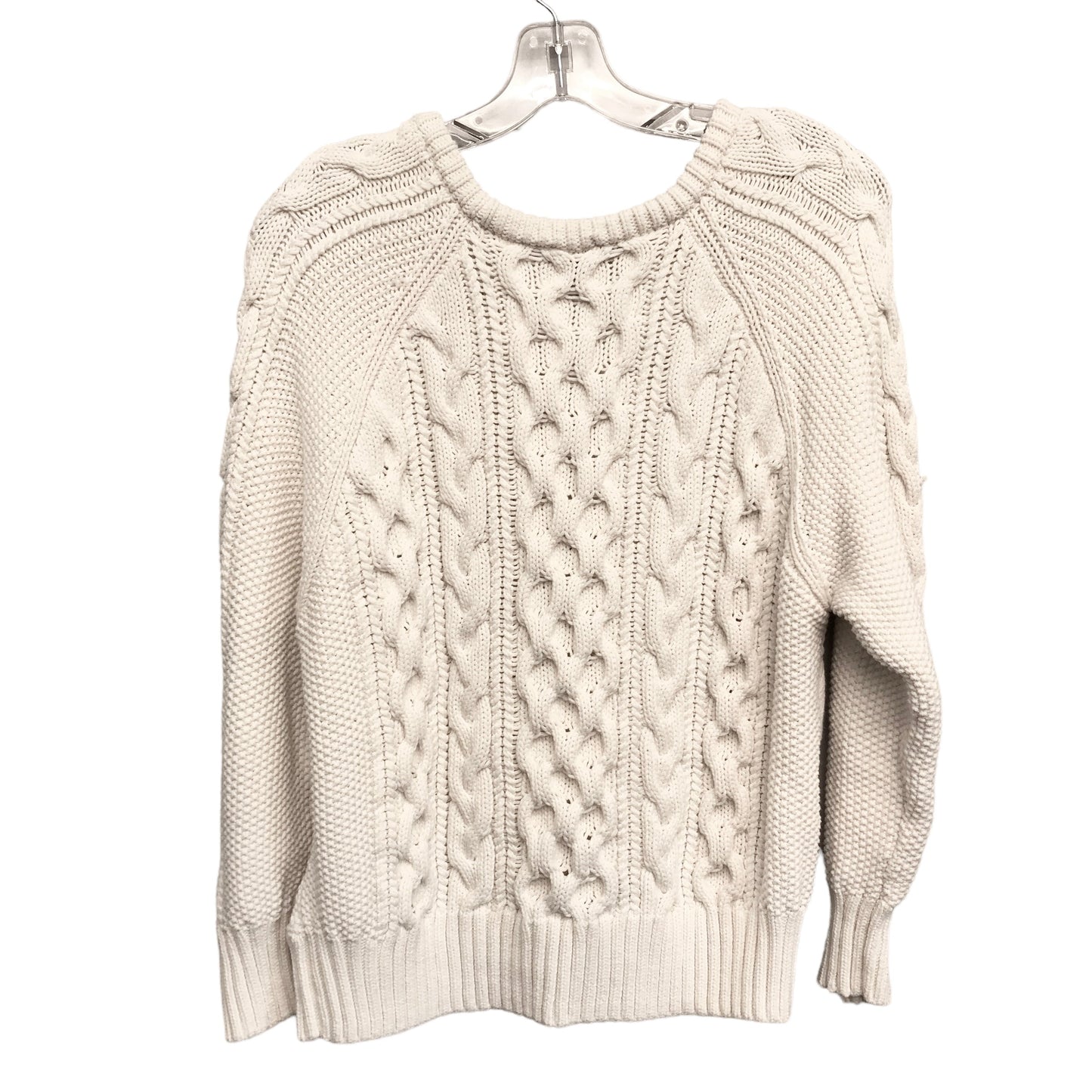 IVORY SWEATER by J. CREW Size:XL