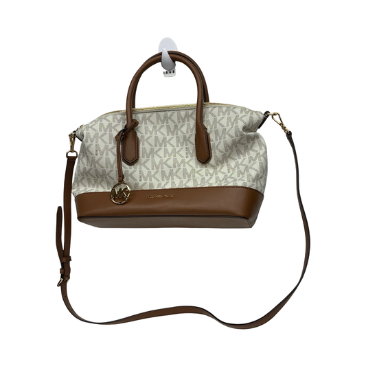 Handbag Designer By Michael Kors In Tan, Size:Medium