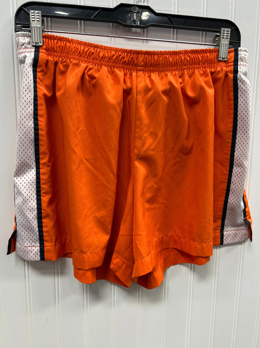 Athletic Shorts By Nike In Orange, Size:L