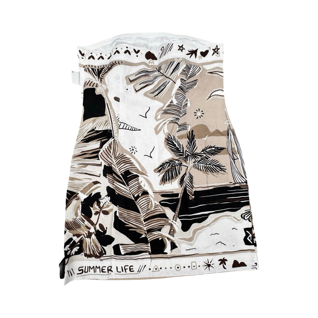 Dress Casual Midi By Loft In Multi, Size:8
