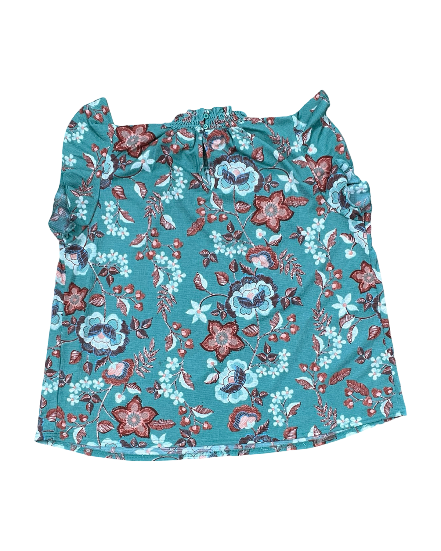 Top Ss By Melloday In Teal, Size:M