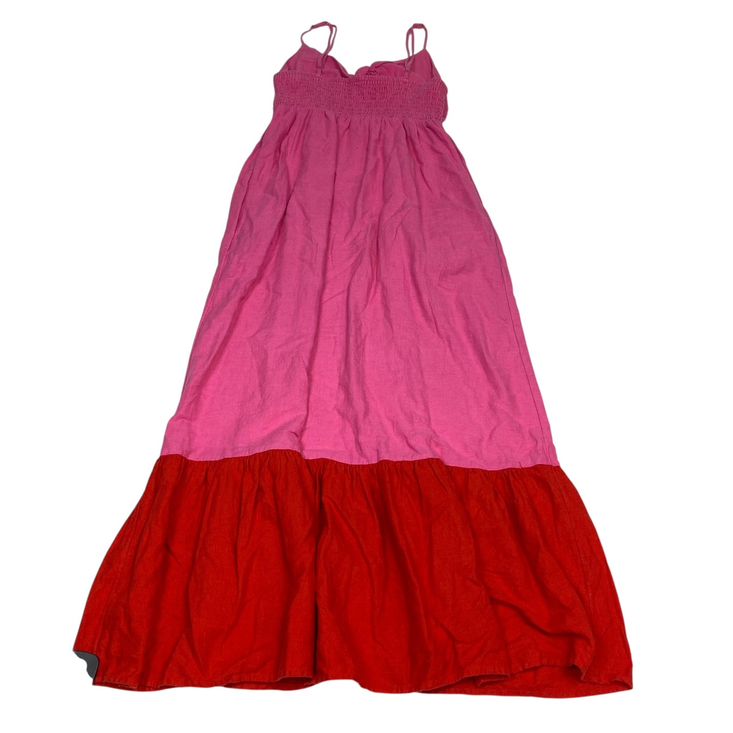 Dress Designer By Tabitha Brown In Pink & Red, Size:S