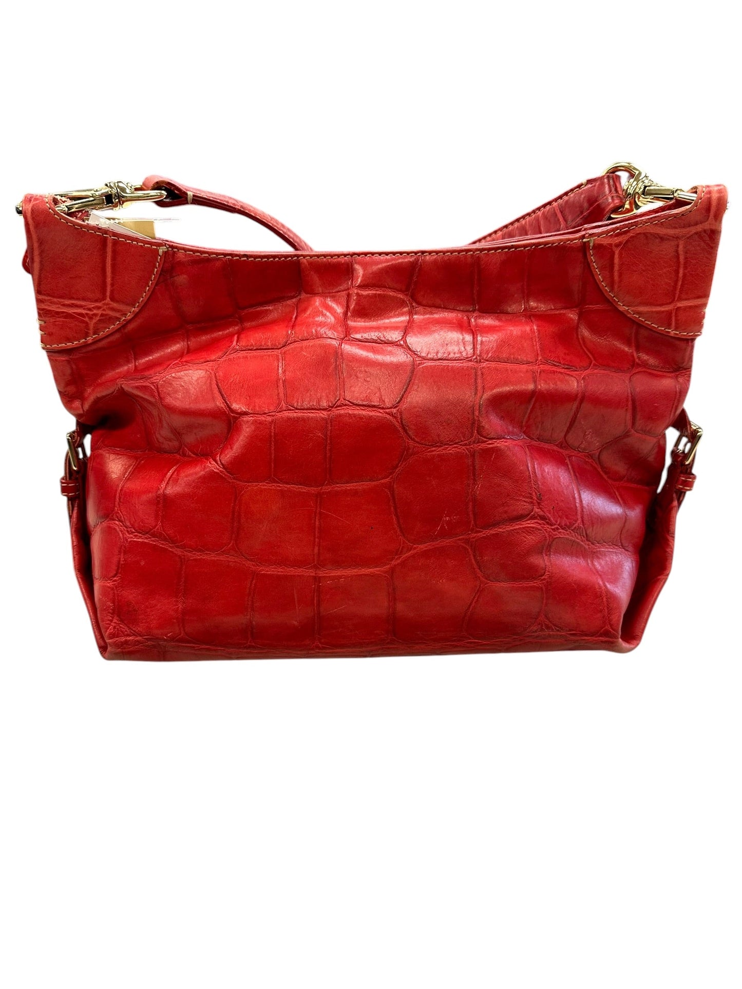 Handbag Designer By Dooney And Bourke In Red, Size:Medium