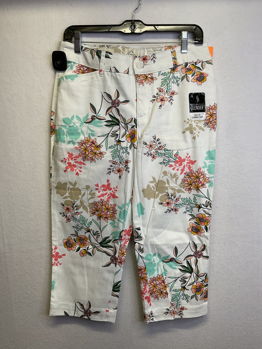 Pants Cropped By St Johns Bay In Multi, Size:6