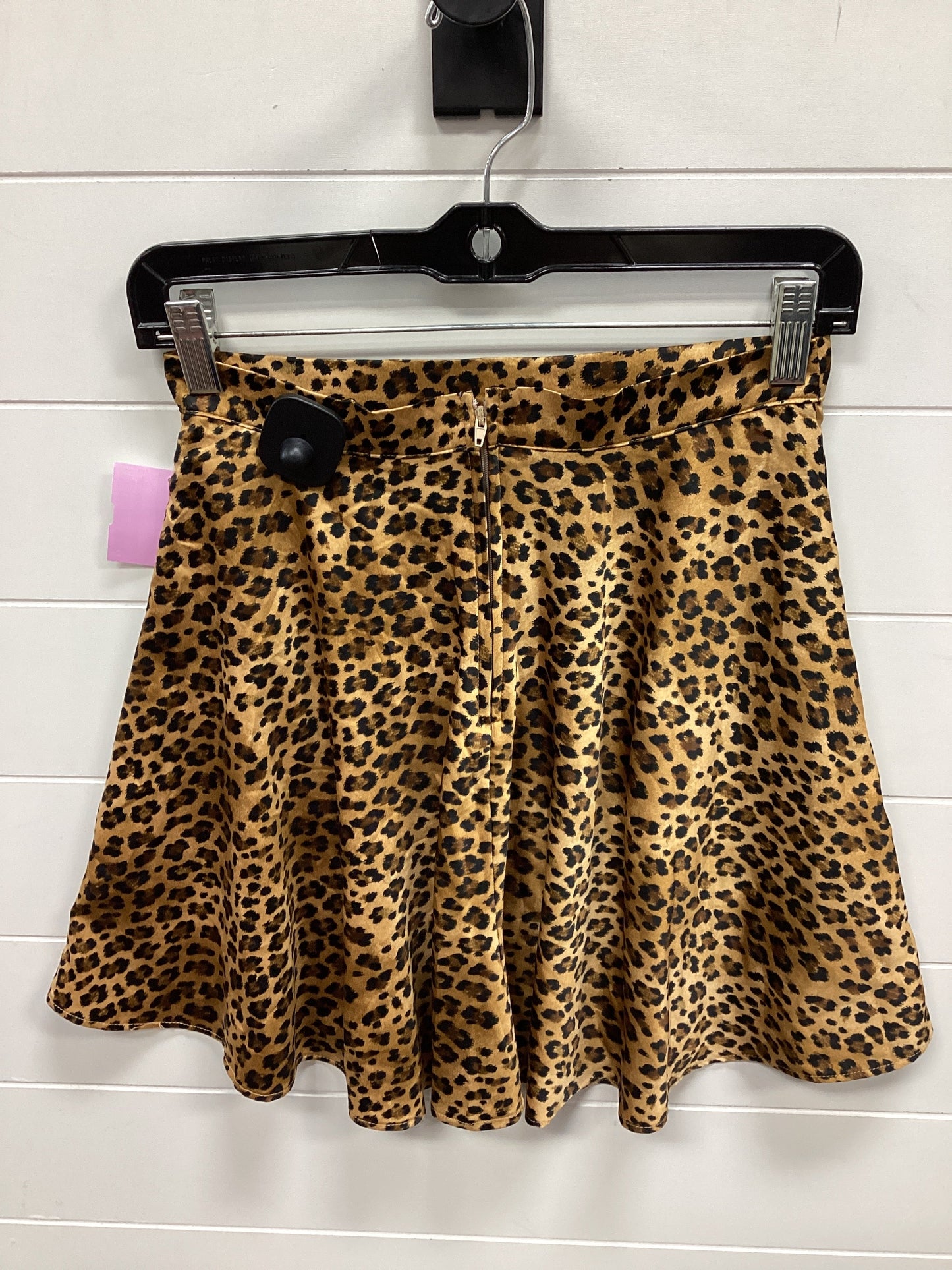 Skirt Mini & Short By Mi Ami In Animal Print, Size:Xs