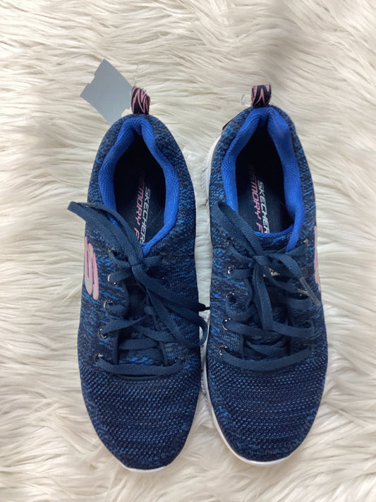Shoes Athletic By Skechers In Blue, Size:8.5