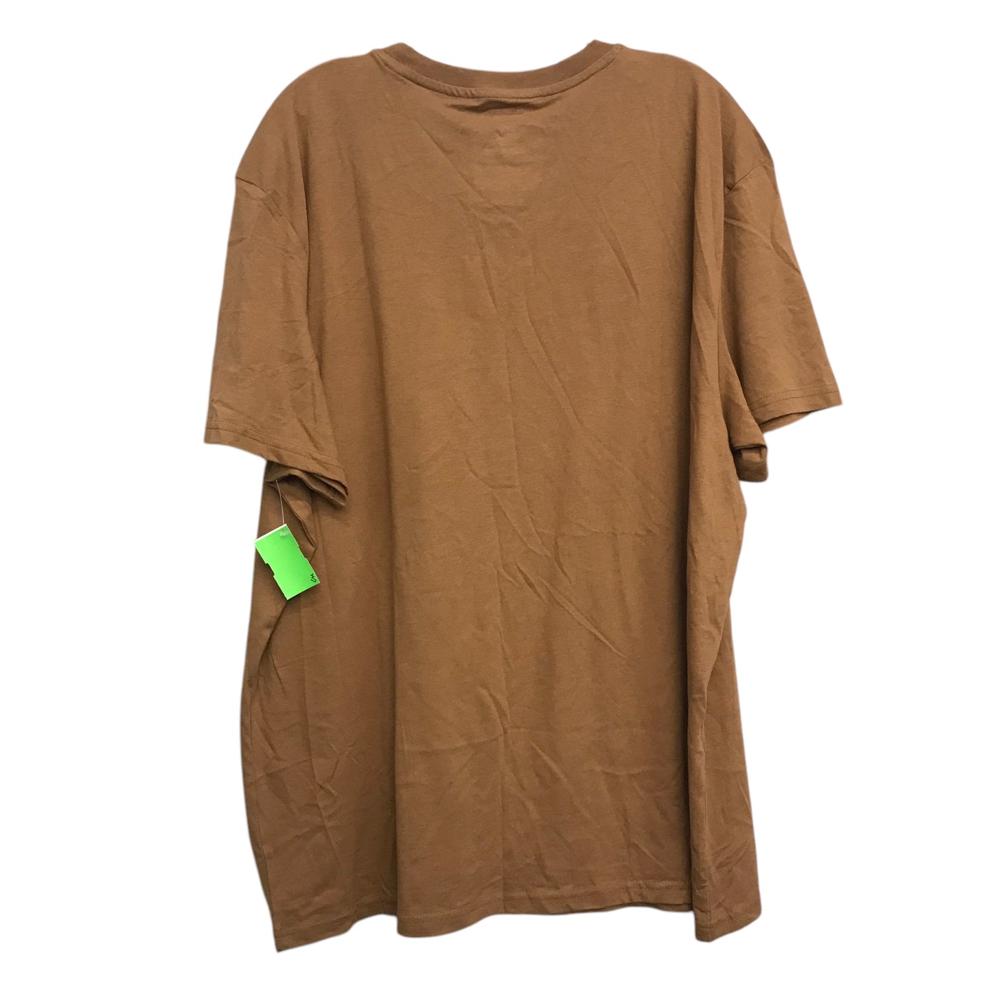 Top Ss Basic By Sonoma In Brown, Size:1X