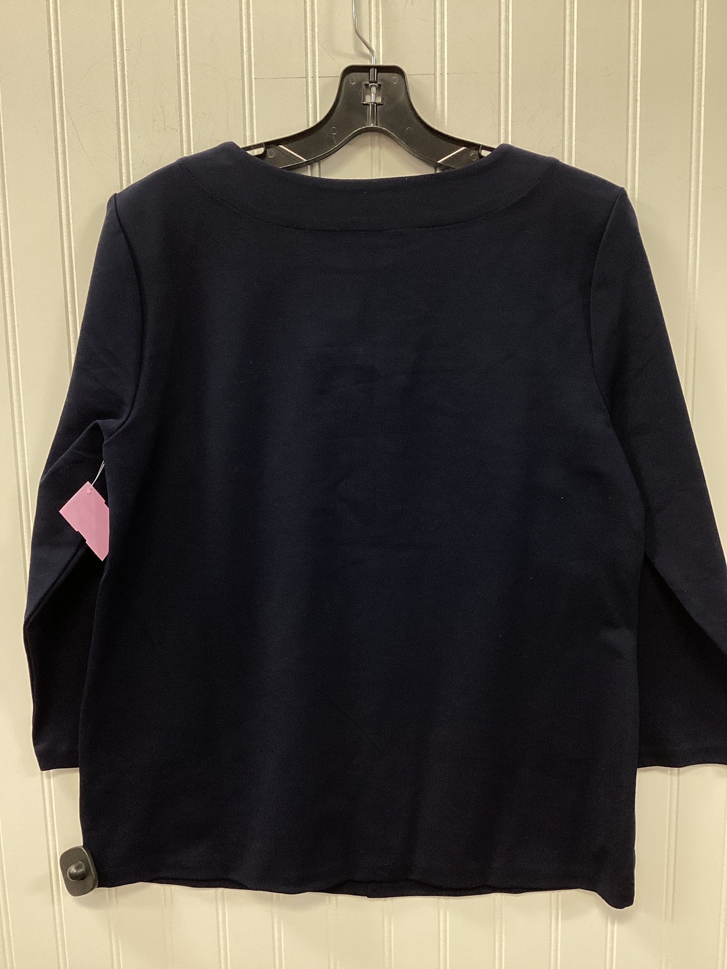 Top Ls By Talbots In Navy, Size:M