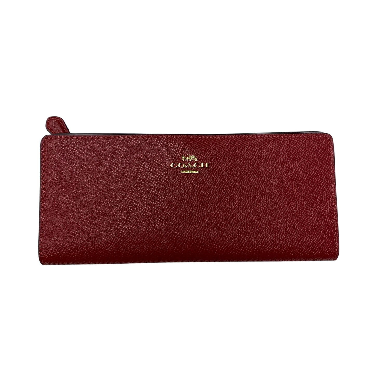 Wallet Designer By Coach In Red, Size:Medium