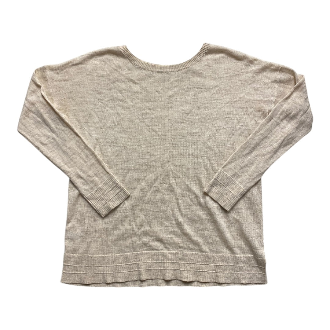 Sweater By Lululemon In Tan, Size:L