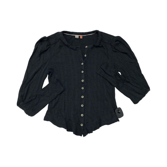 Top Ls By Pilcro In Black, Size:Xs