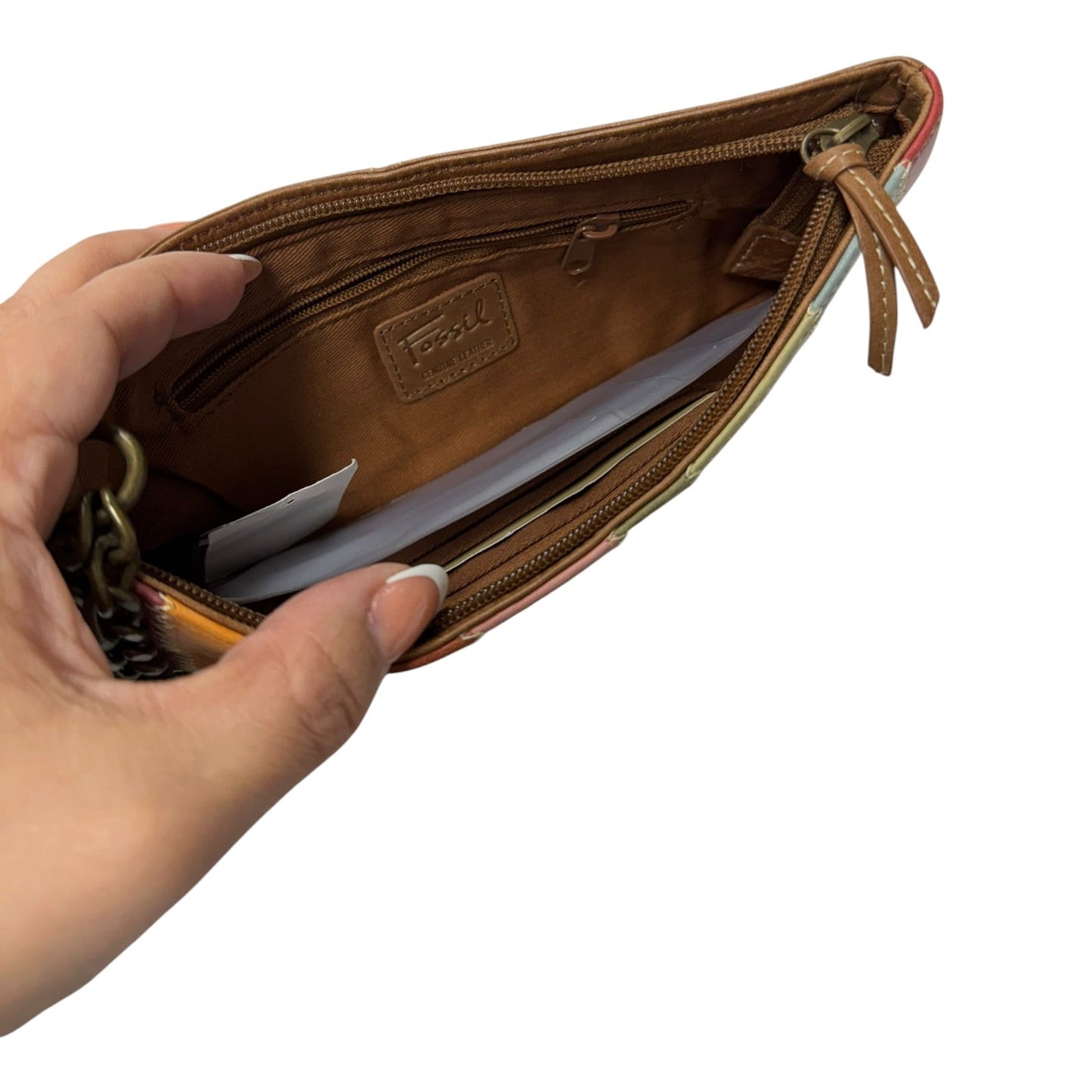 Wristlet By Fossil In Multi, Size:Medium