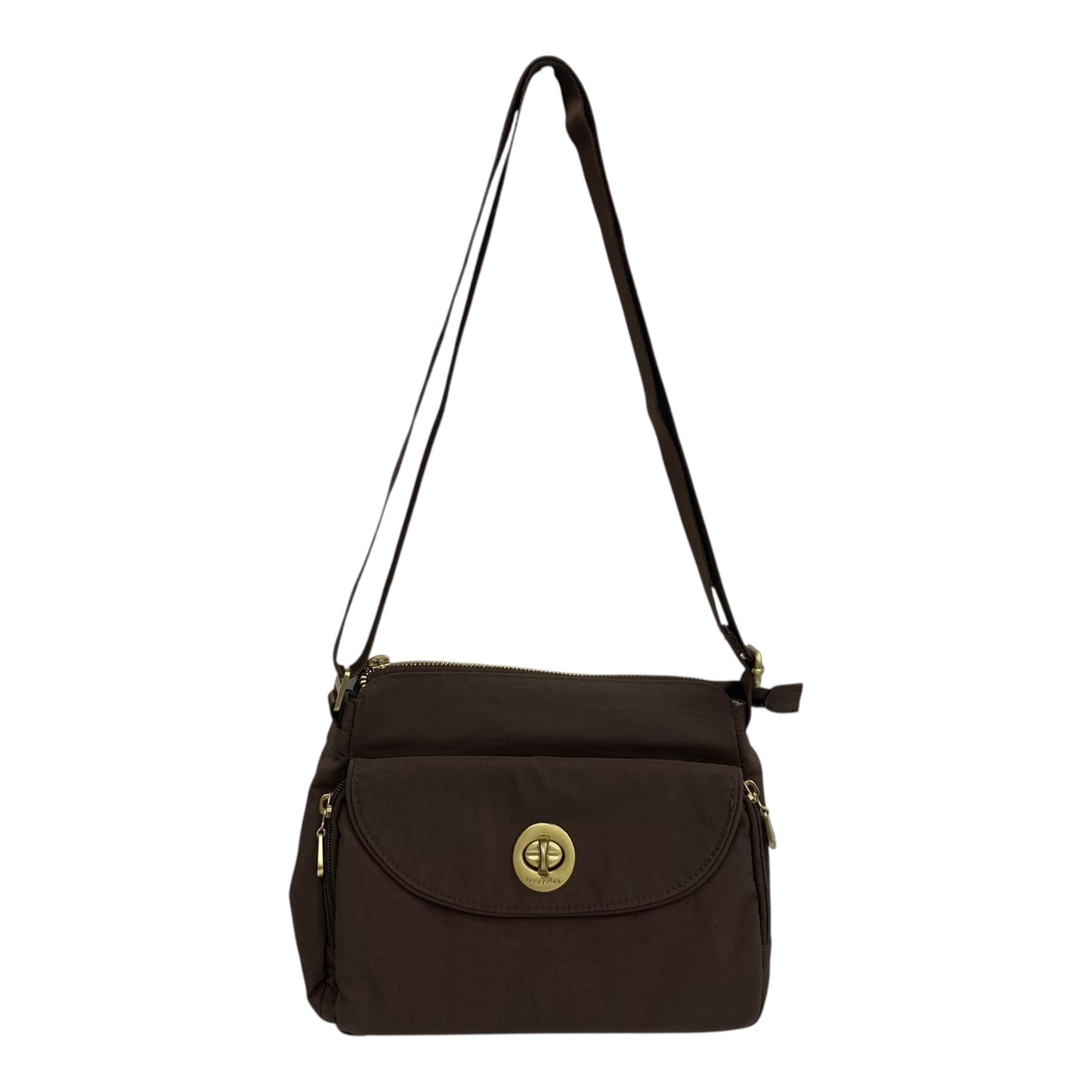 Crossbody By Baggallini In Brown, Size:Medium