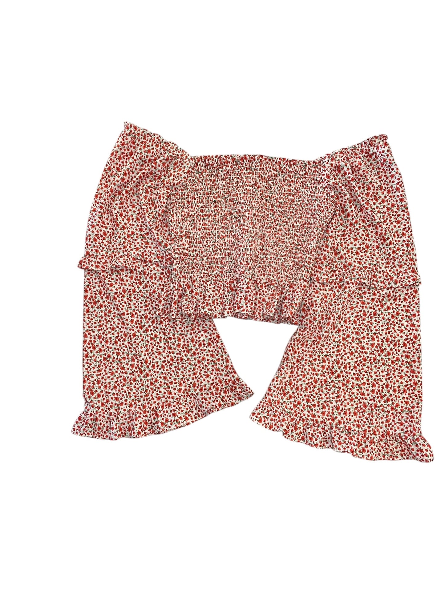 Blouse Ls By Altard State In Floral Print, Size:L