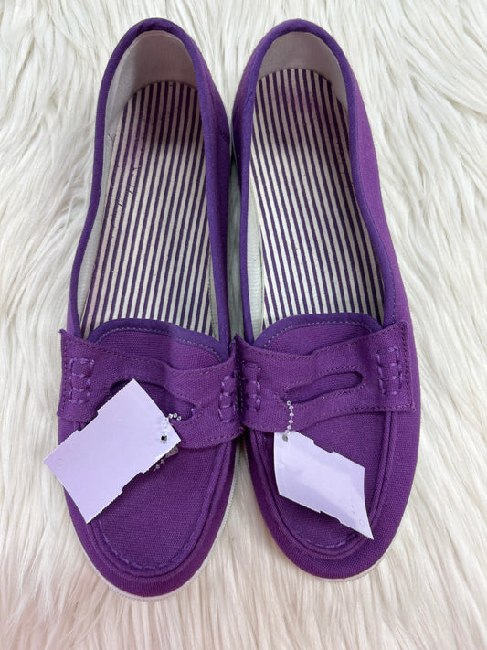 Shoes Flats By Cmc In Purple, Size:8
