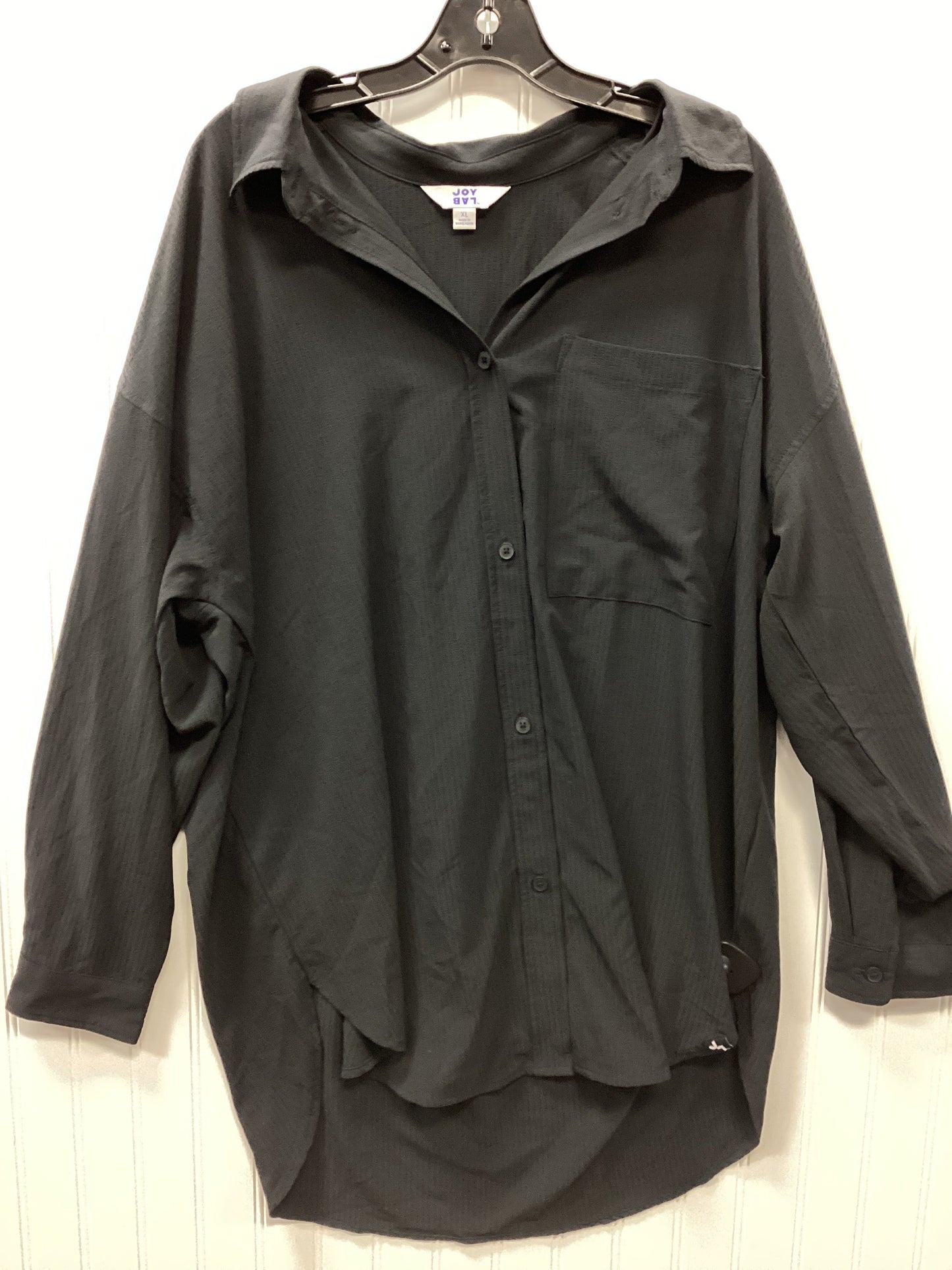 Top Ls By Joy Lab In Black, Size:Xl