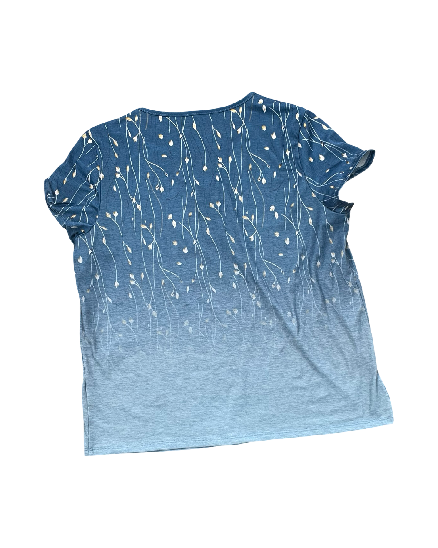 Top Ss By Clothes Mentor In Blue, Size:L