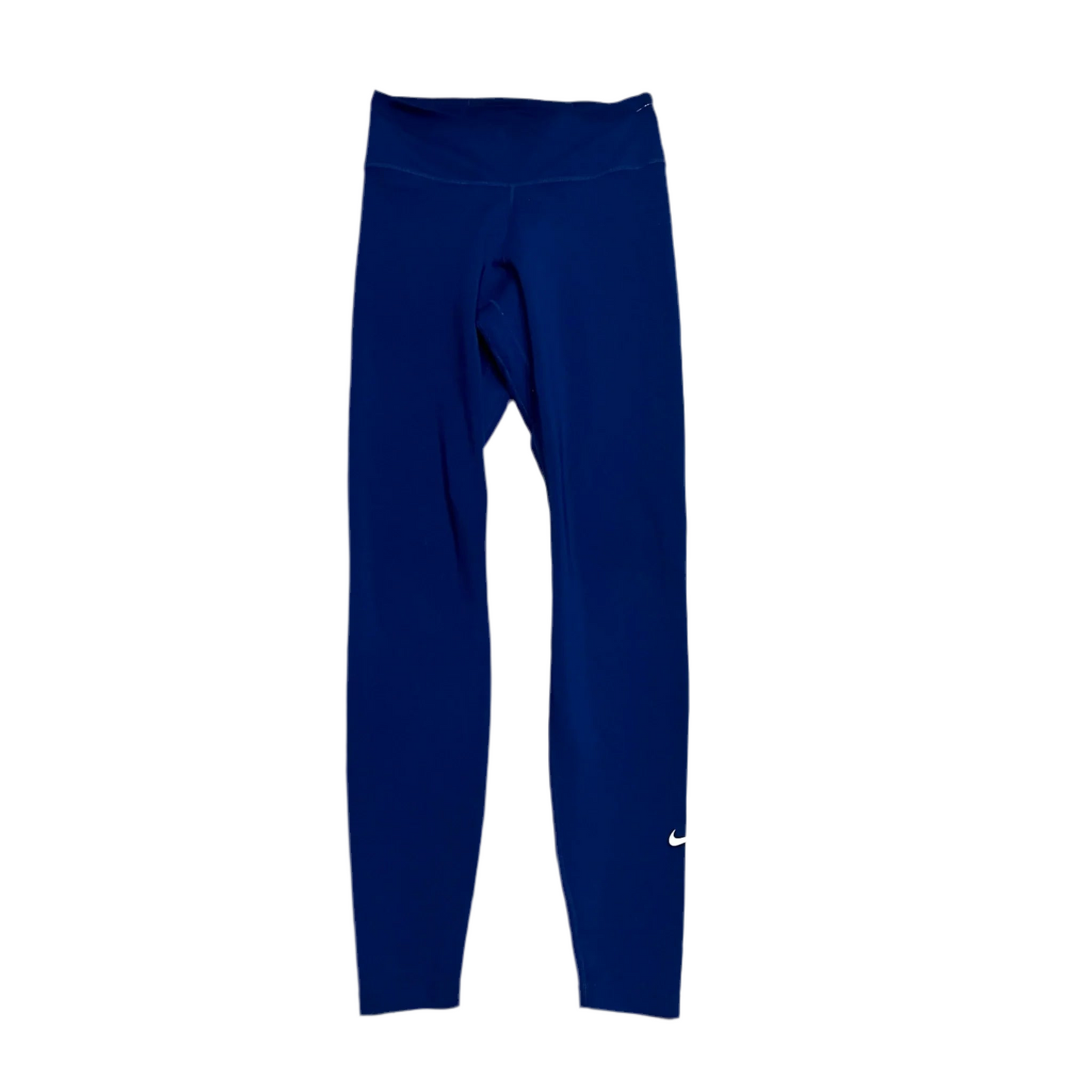 Athletic Leggings By Nike In Blue, Size: 4
