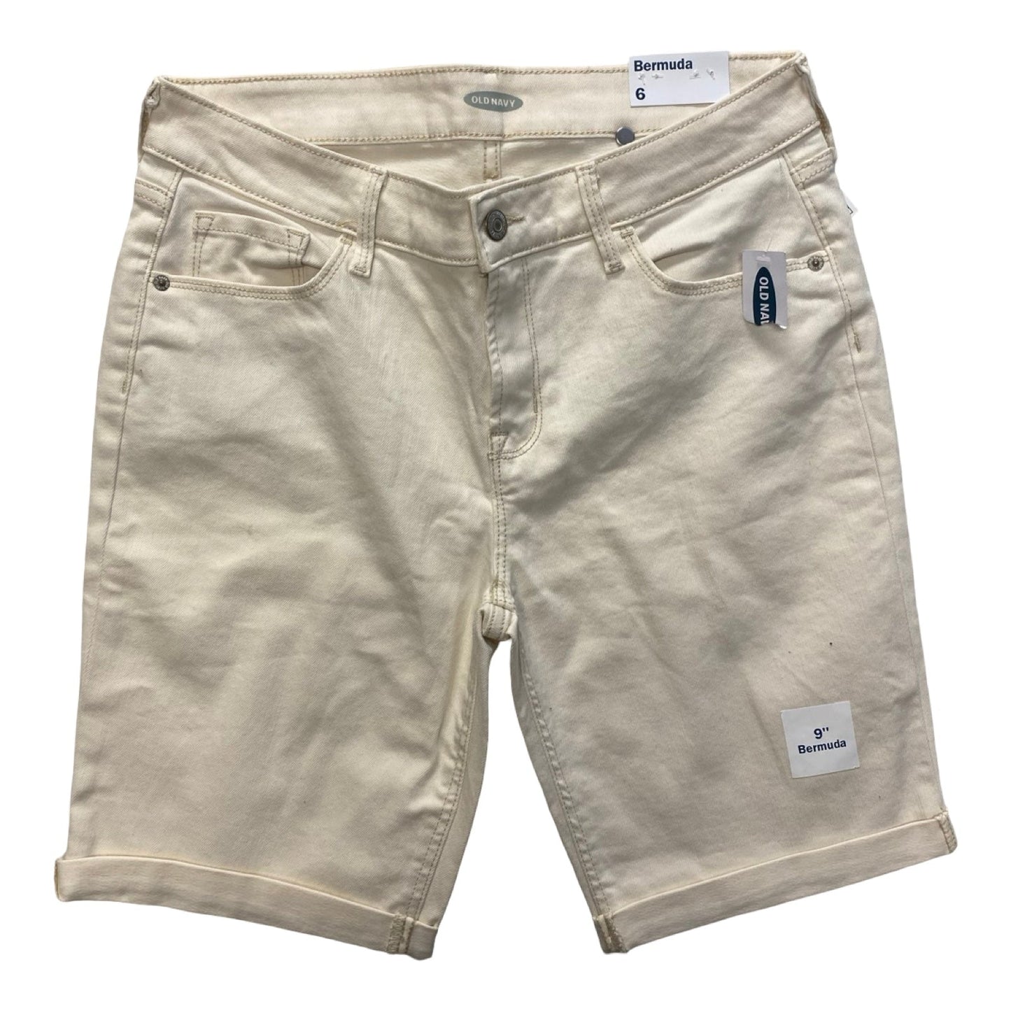 Shorts By Old Navy In Cream, Size:6