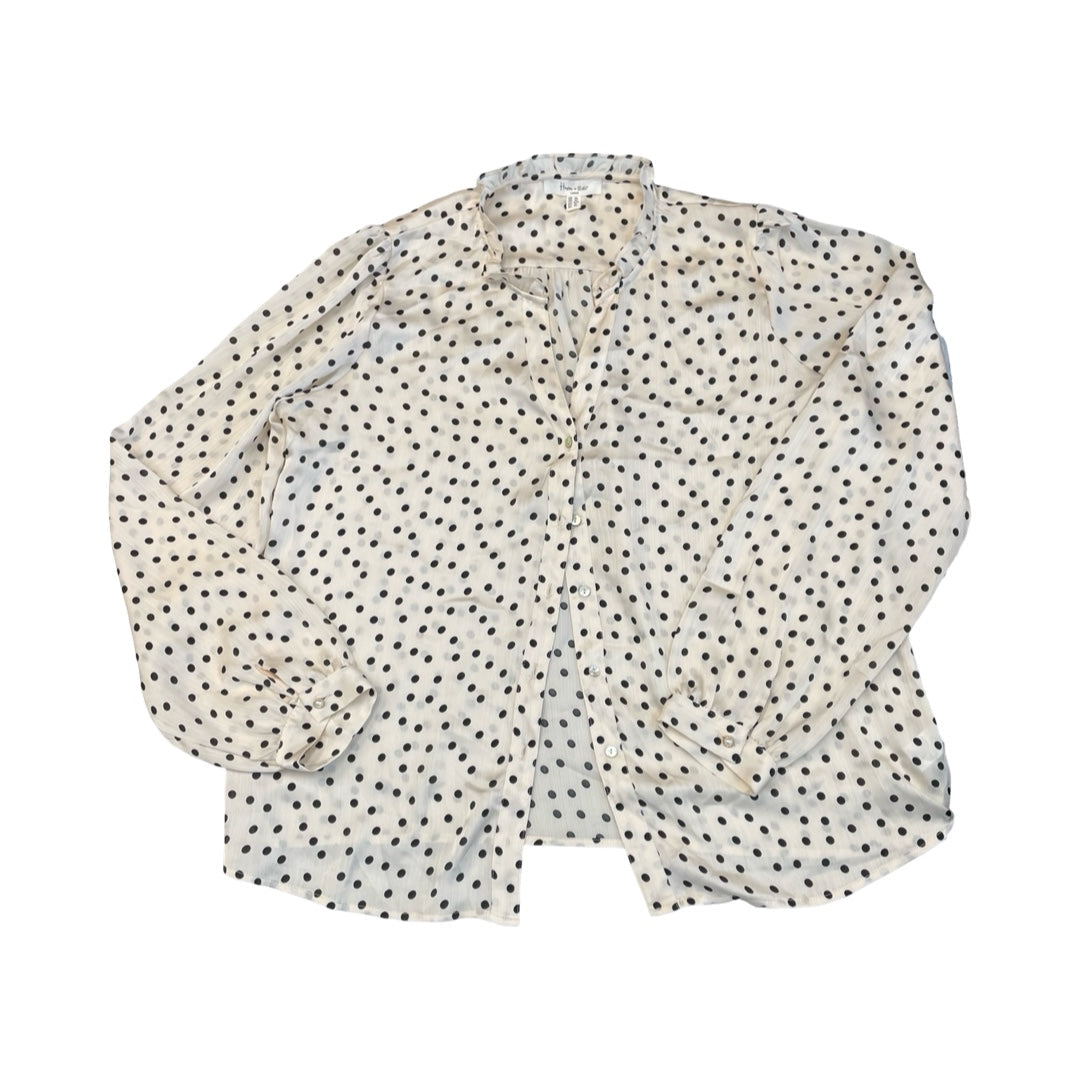 Top Ls By Cmc In Polkadot Pattern, Size:Xl