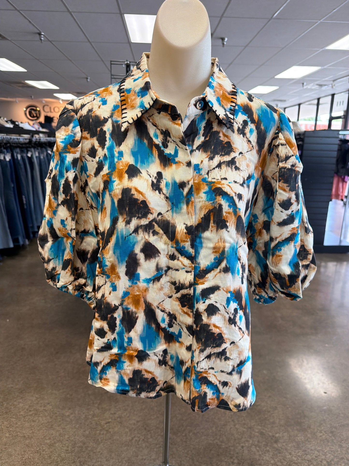 Top Ss By Hunter Bell In Multi, Size:L