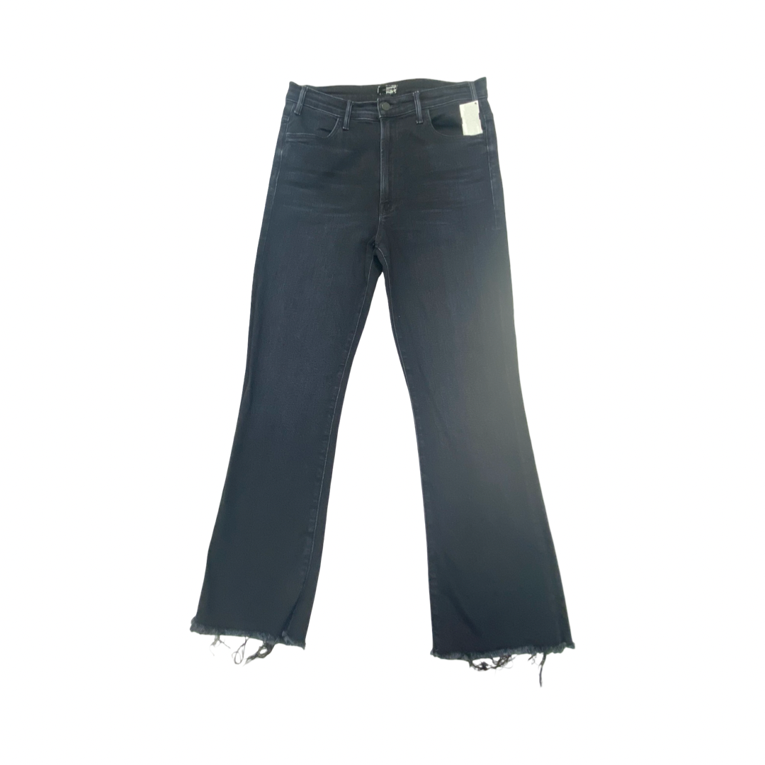 Jeans Boot Cut By Mother In Black, Size:14