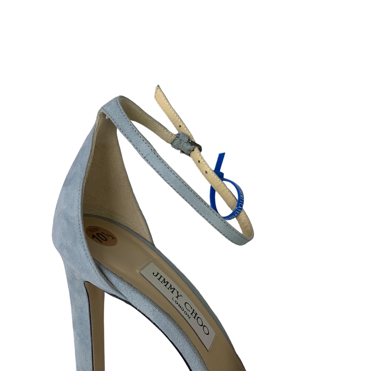 Blue Sandals Luxury Designer Jimmy Choo, Size 10.5