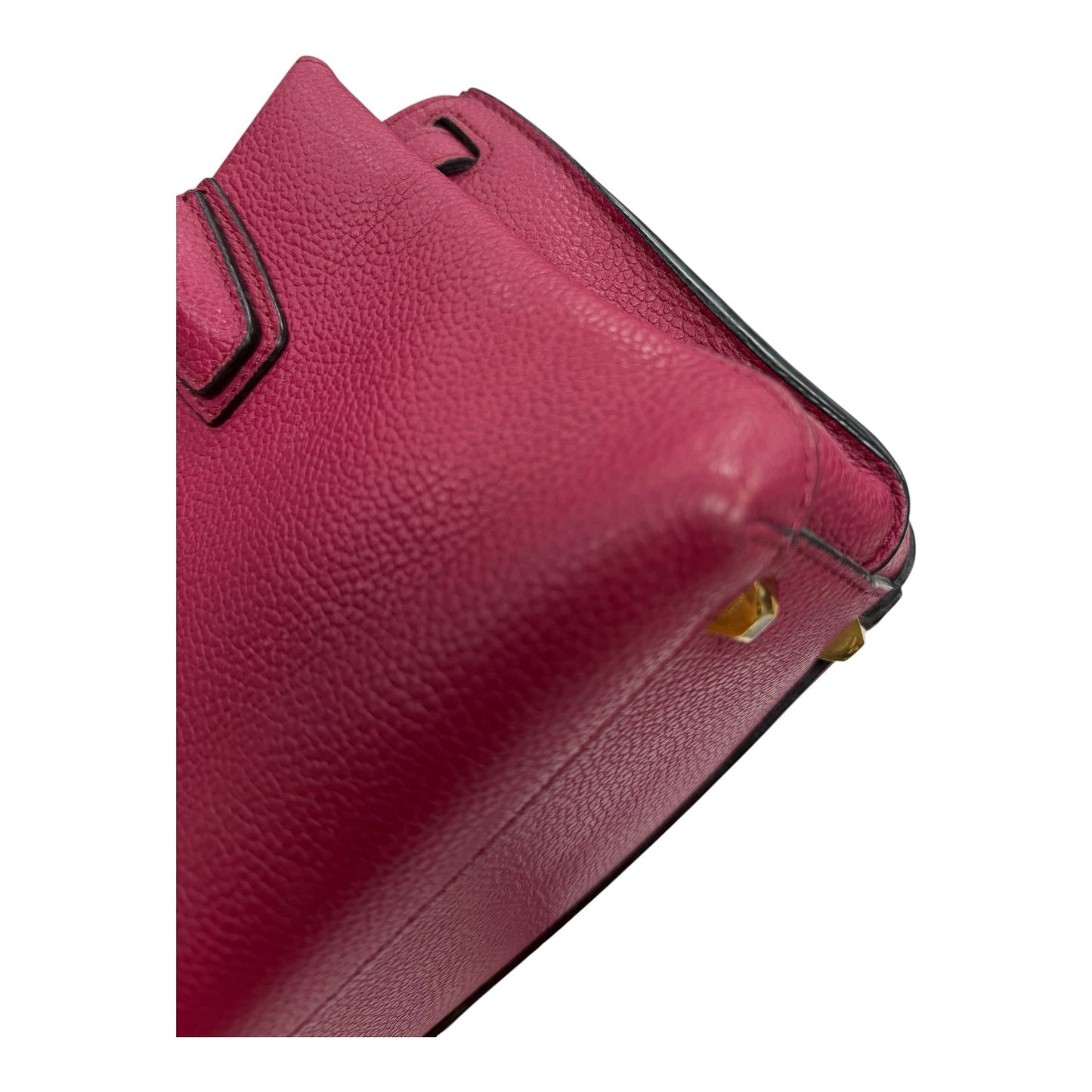 Handbag Luxury Designer By Mcm In Pink, Size:Small