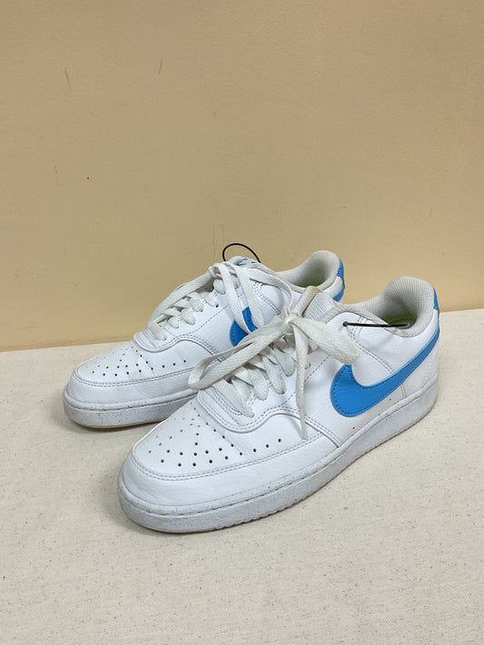Shoes Sneakers By Nike In Blue & White, Size:7.5