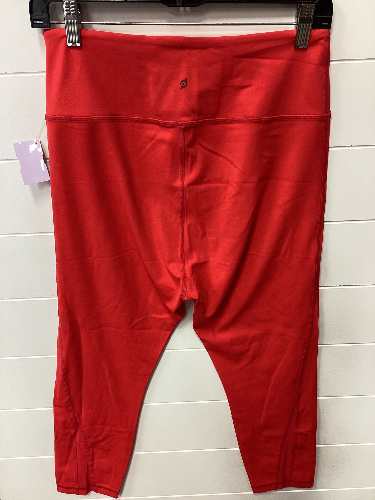 Athletic Leggings By Cmc In Red, Size:L
