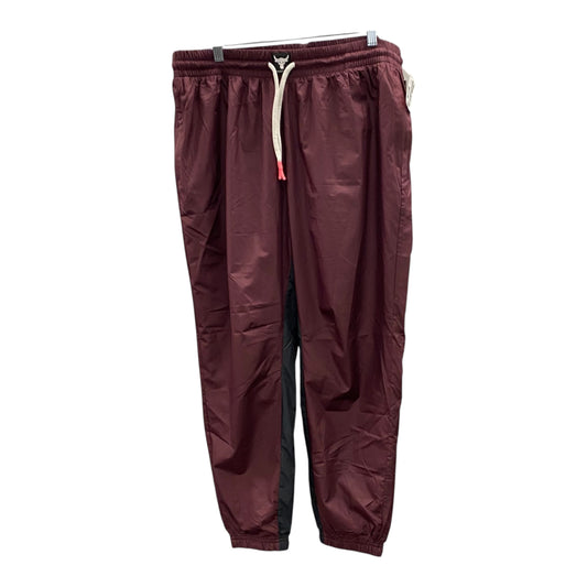 Athletic Pants By Under Armour In Maroon, Size:Xl