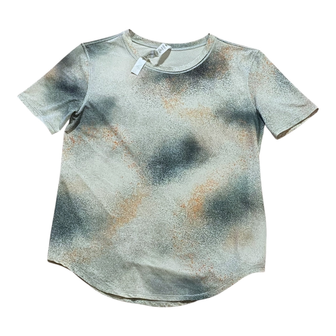 Athletic Top Ss By Lululemon In Multi, Size:2