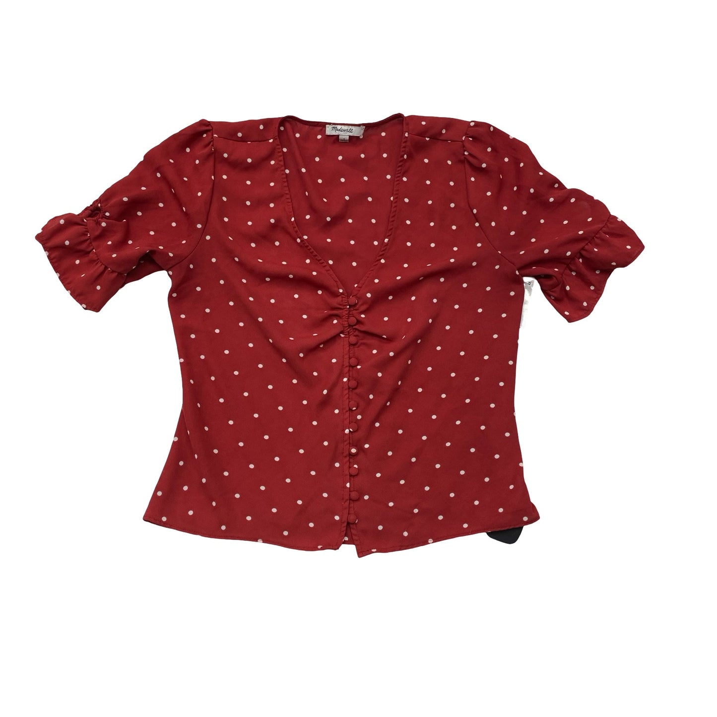 Top Ss By Madewell In Polkadot Pattern, Size:4