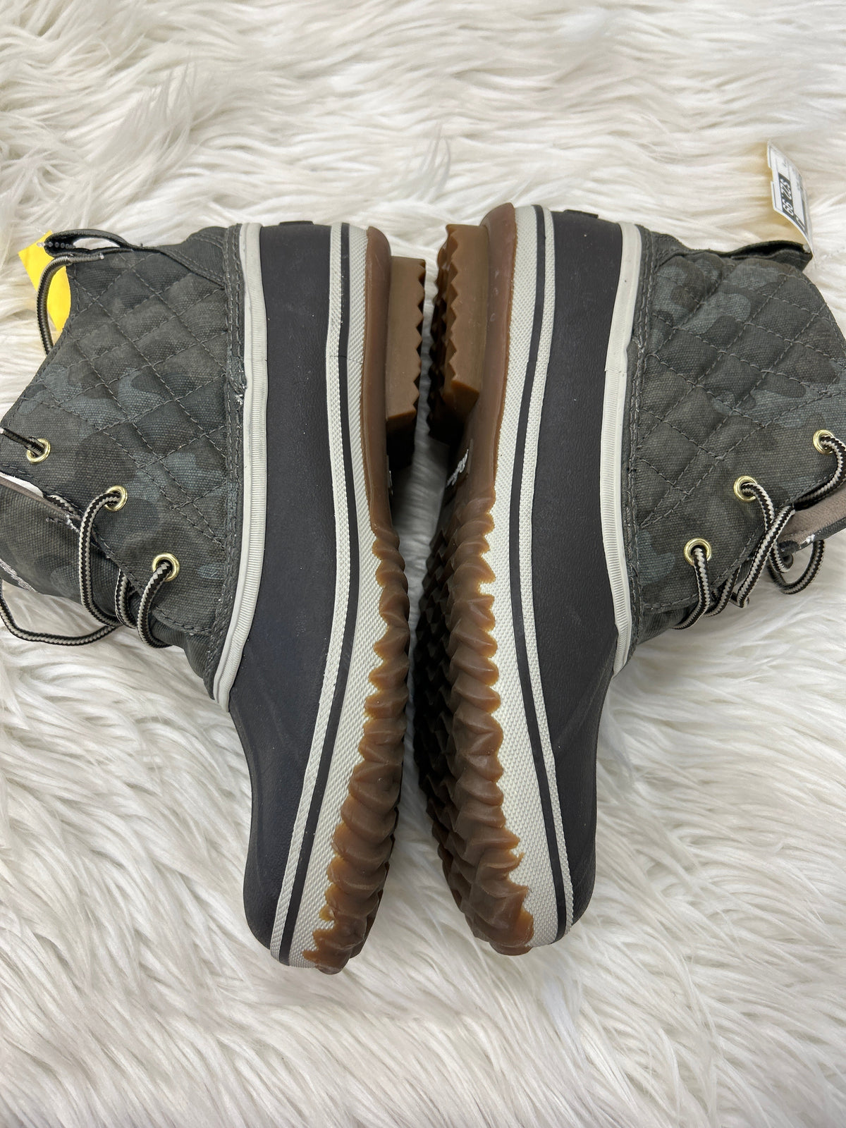 Boots Rain By Eddie Bauer In Grey, Size:9