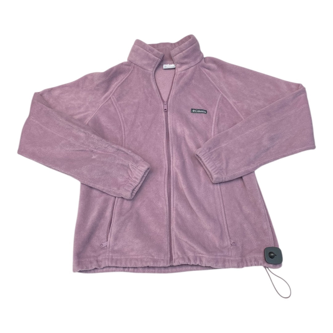 Jacket Fleece By Columbia In Purple, Size:Xl